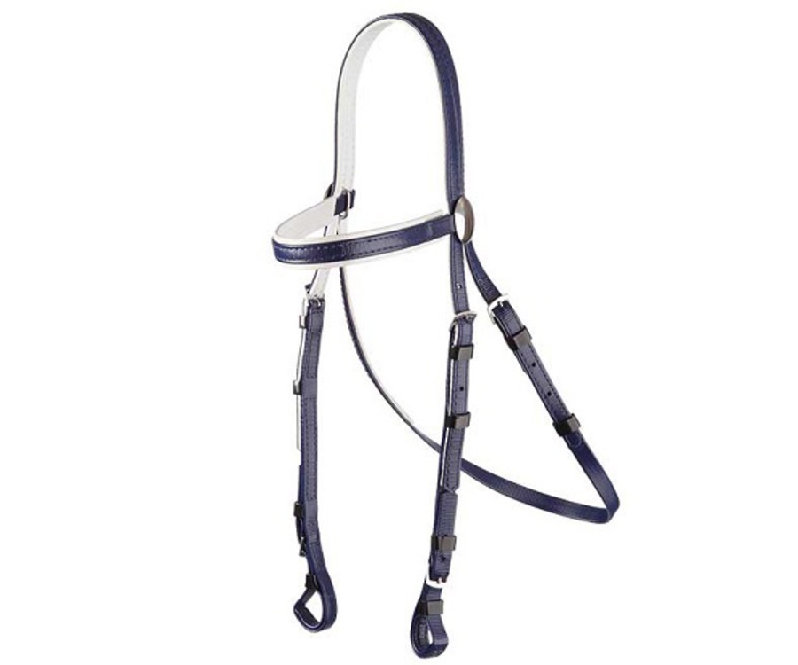 Zilco Race Bridle with White Trim image 3